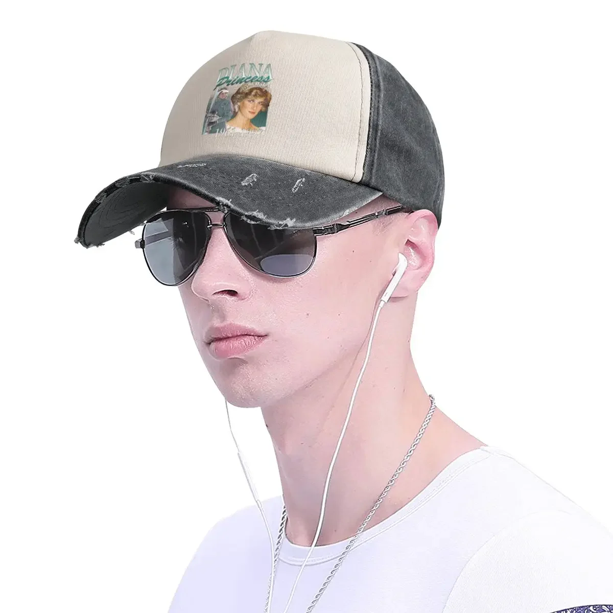 Королевская бейсболка принцессы Дианы кепка Snapback шляпа с помпоном для девочек