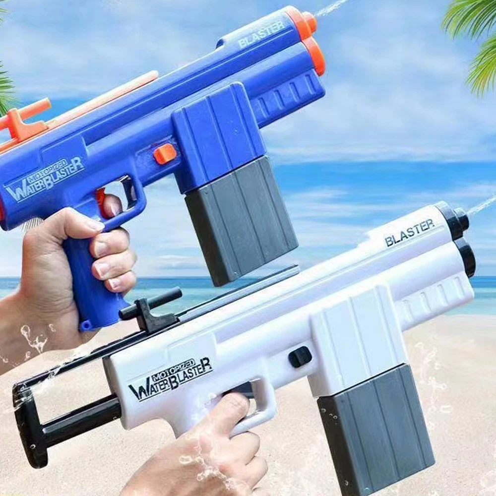 Summer Electric Water Gun Hi-Tech Toy Smart Fully Automatic Large-Capacity Beach Outdoor Pool Blasters |