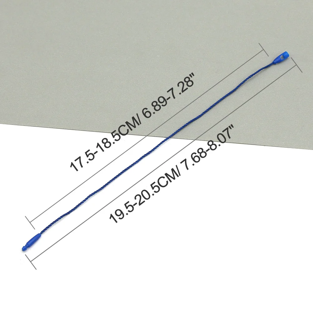 Этикетки для одежды из полиэстера веревочный шнур пластиковые яркие подвесные