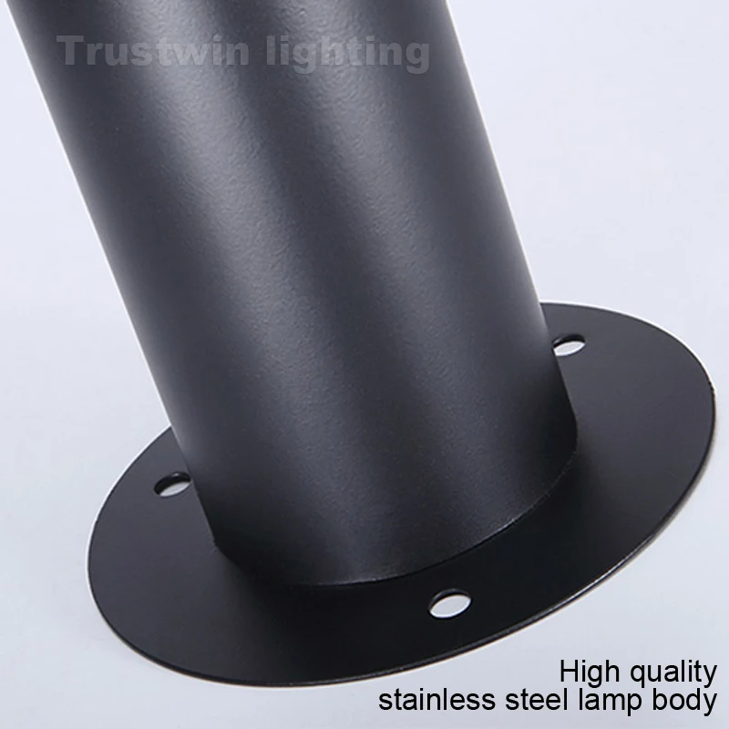 Уличная лампа для газона 2 шт. водонепроницаемый светодиодный столсветильник из