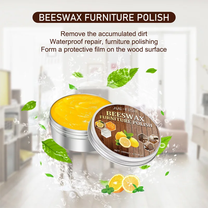 

Furniture polishing wax wood furniture polishing waxing solid wood floor incremental decontamination maintenance care