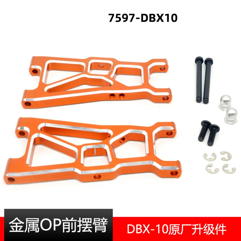 

ZD Racing DBX-10 1/10 RC автомобильные запасные части металлический обновленный передний Кронштейн 7597