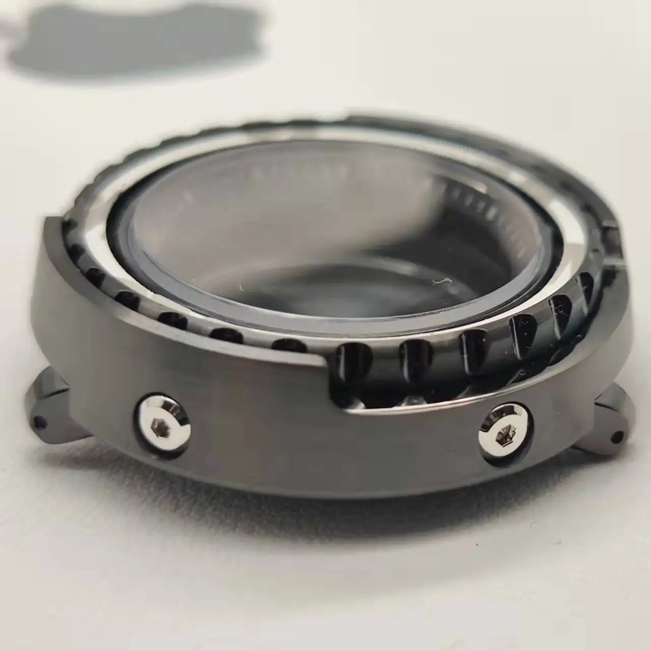 47mm case silver black NH35 tuna watch diving mechanical watch sapphire NH35/36 automatic movement