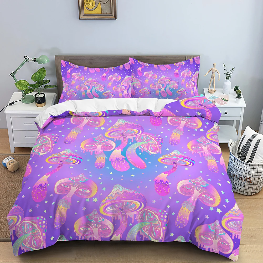 Психоделический пододеяльник в виде гриба для ведра пододеяльники взрослых