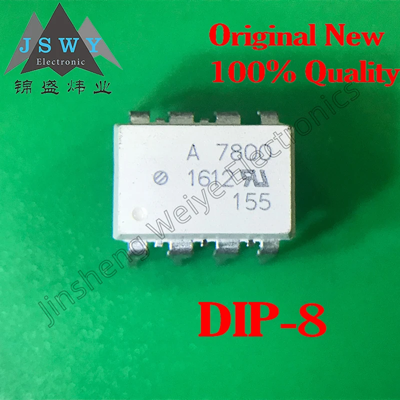 

10PCS Free Shipping Optocoupler A7800 HCPL-7800 DIP8 Direct Plug HCPL7800 Isolation Amplifier Brand New Good Quality