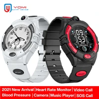 4g waterproof smart watch adult heart rate monitor android phone watch video call remote camera sports smartwatch for students