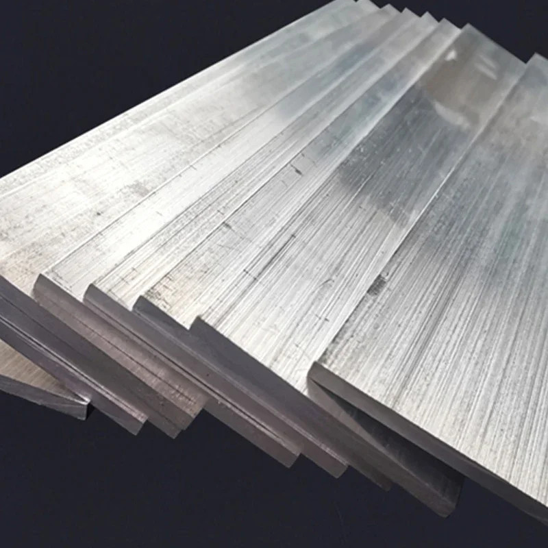 5 шт. 6061 T6 плоская стержневая пластина из алюминиевого сплава ширина 10/12/15/20/25/30 мм