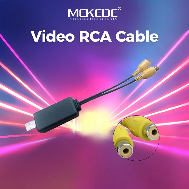 MEKEDE Andriod автомобильное радио стерео видео выход RCA кабель M300 M500 M600 |
