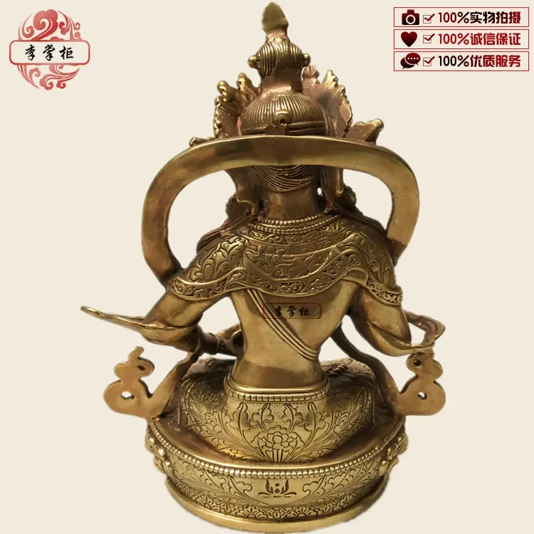 Непальская эзотерическая статуя Будды Canon из чистой меди Ваджрасаттвы