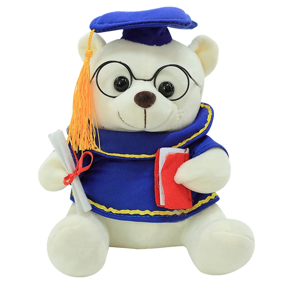 

Выпускной плюшевый медведь кукла декоративный Выпускной плюшевый медведь животное для вечерние