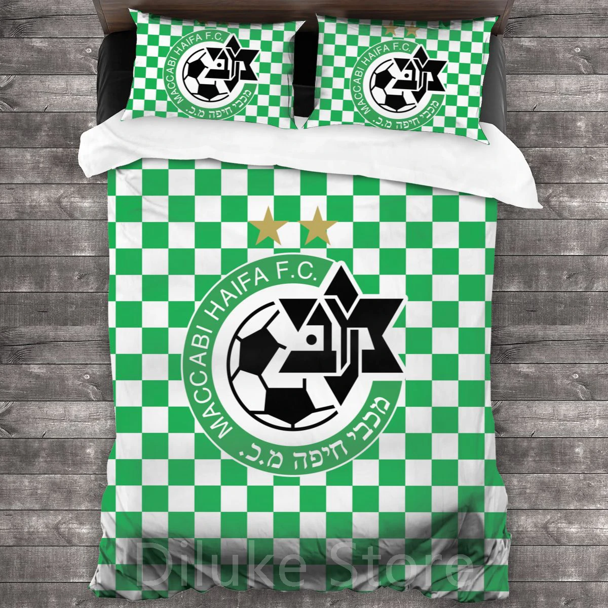 

Fanaticism Maccabi Haifa Fc Bedding Set Single Twin Full Queen King Size Bed Set Aldult Kid Bedroom Duvetcover Sets 3D Print
