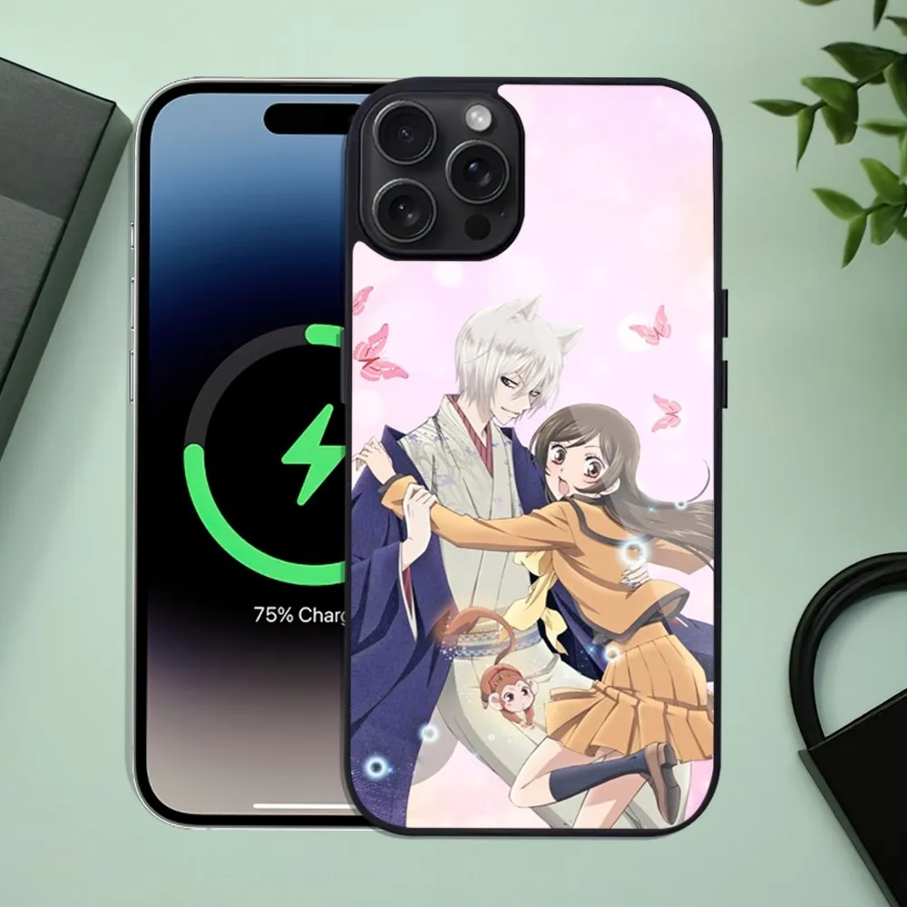 Чехол для телефона с рисунком билибили из аниме Kamisama Kiss iPhone 11 Mini 12 13 Max 14 Plus 15 Pro