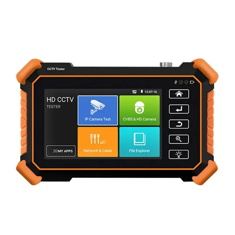 Фото Тестер аналогового видеосигнала, тестер IP-камер для проверки сетевого видеонаблюдения, с европейской вилкой, модель Y41A №3