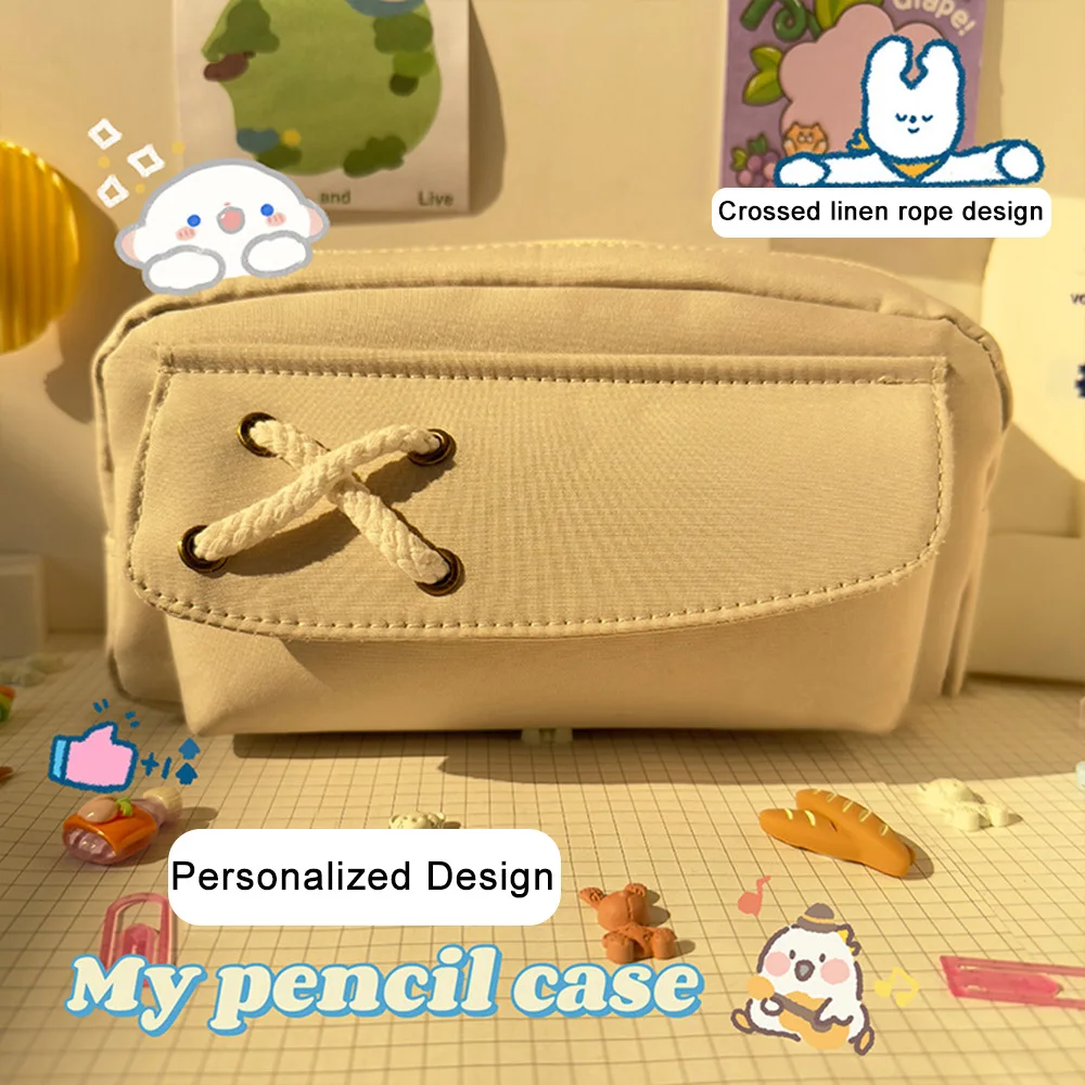 Case Student Stationery Eraser Scissors Ballpoint Pen Storag