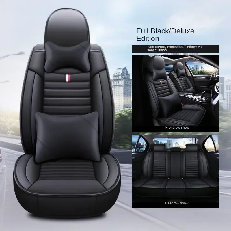 Универсальный чехол на автомобильное сиденье из льна с полным покрытием для FORD