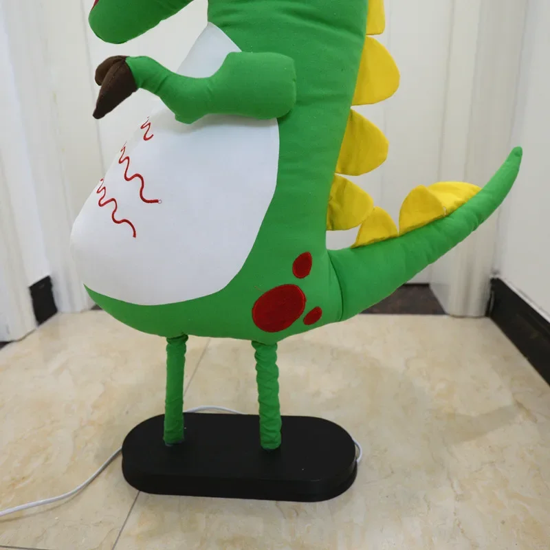 Настольная лампа с динозавром прикроватная для спальни скандинавское общежитие