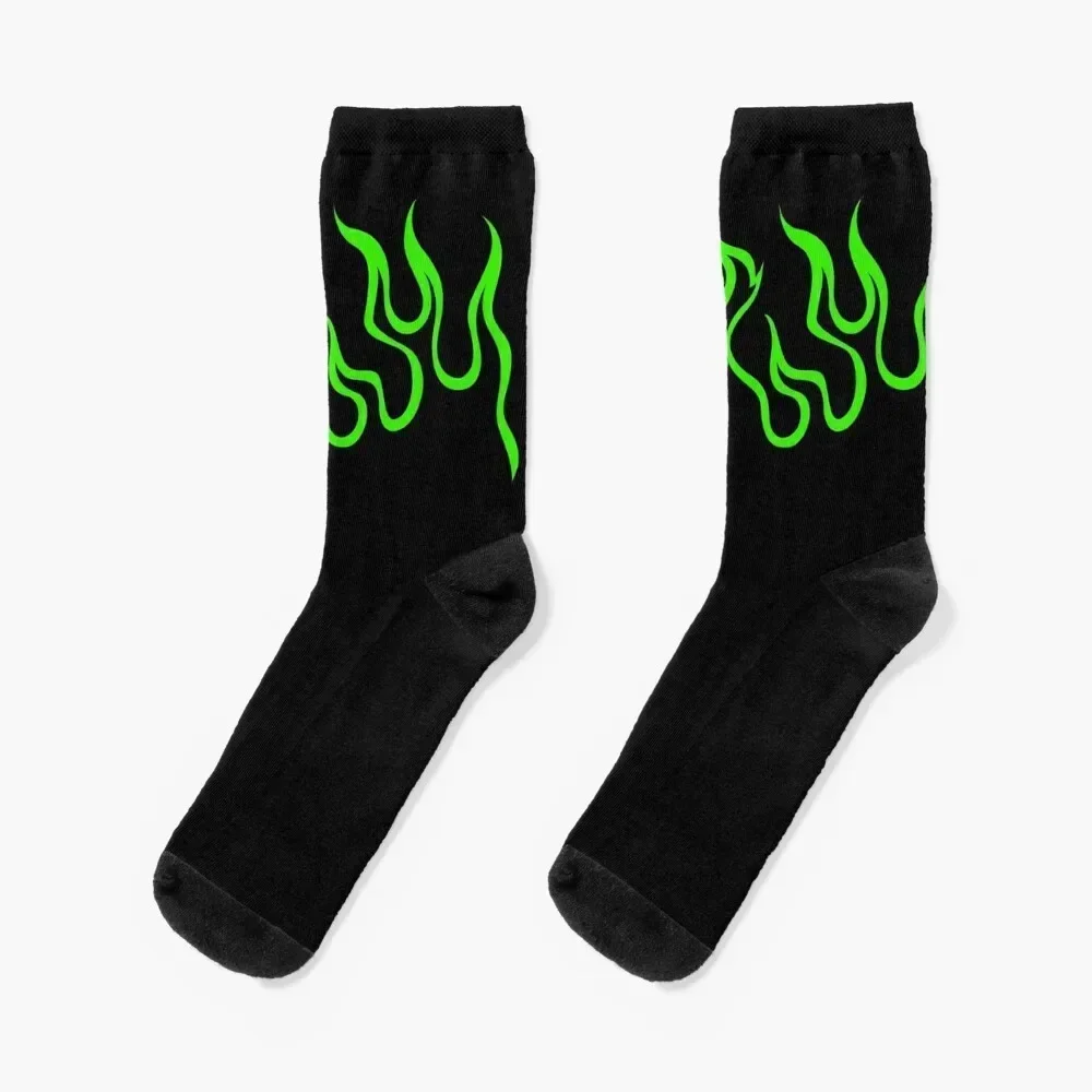 Носки Green Flames FASHION баскетбольные детские женские носки с подогревом мужские