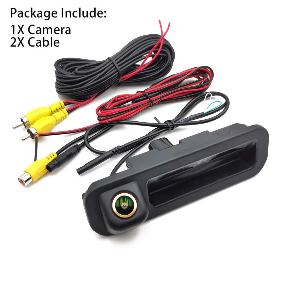 

AHD 1080P 170 ° Автомобильная камера заднего вида с ручкой ночного видения, водонепроницаемая для Ford Focus 3 MK3 C MAX 2011-2014