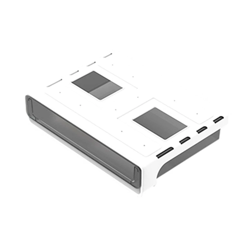 

Desktop Office Desk Under The Desk Bottom Pen Holder Paste-Type Invisible Storage Box