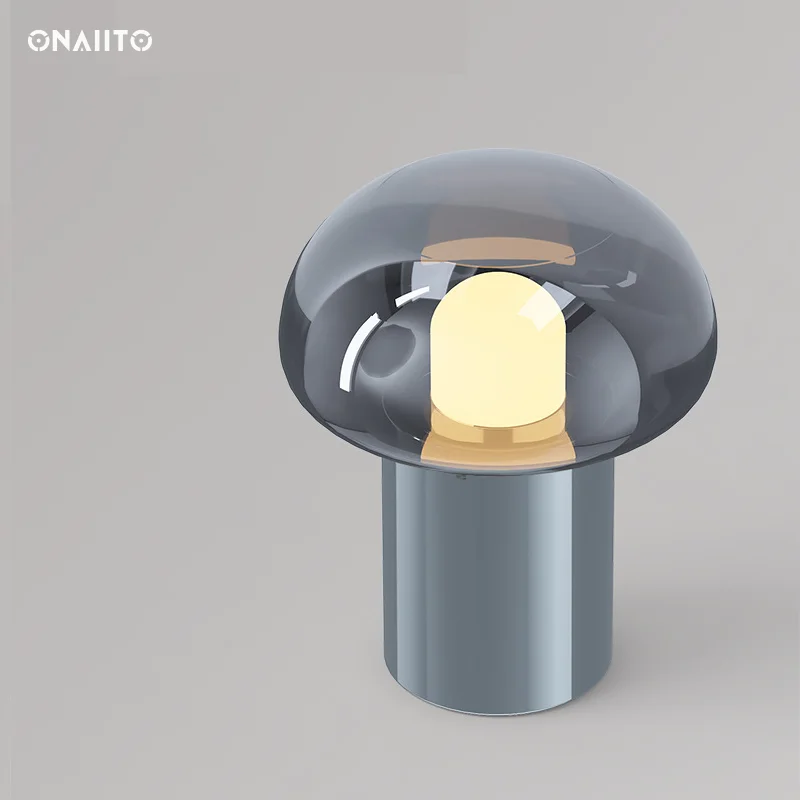 Лампа в виде грибов настольная лампа для спальни декор бара Ночная дизайнерская