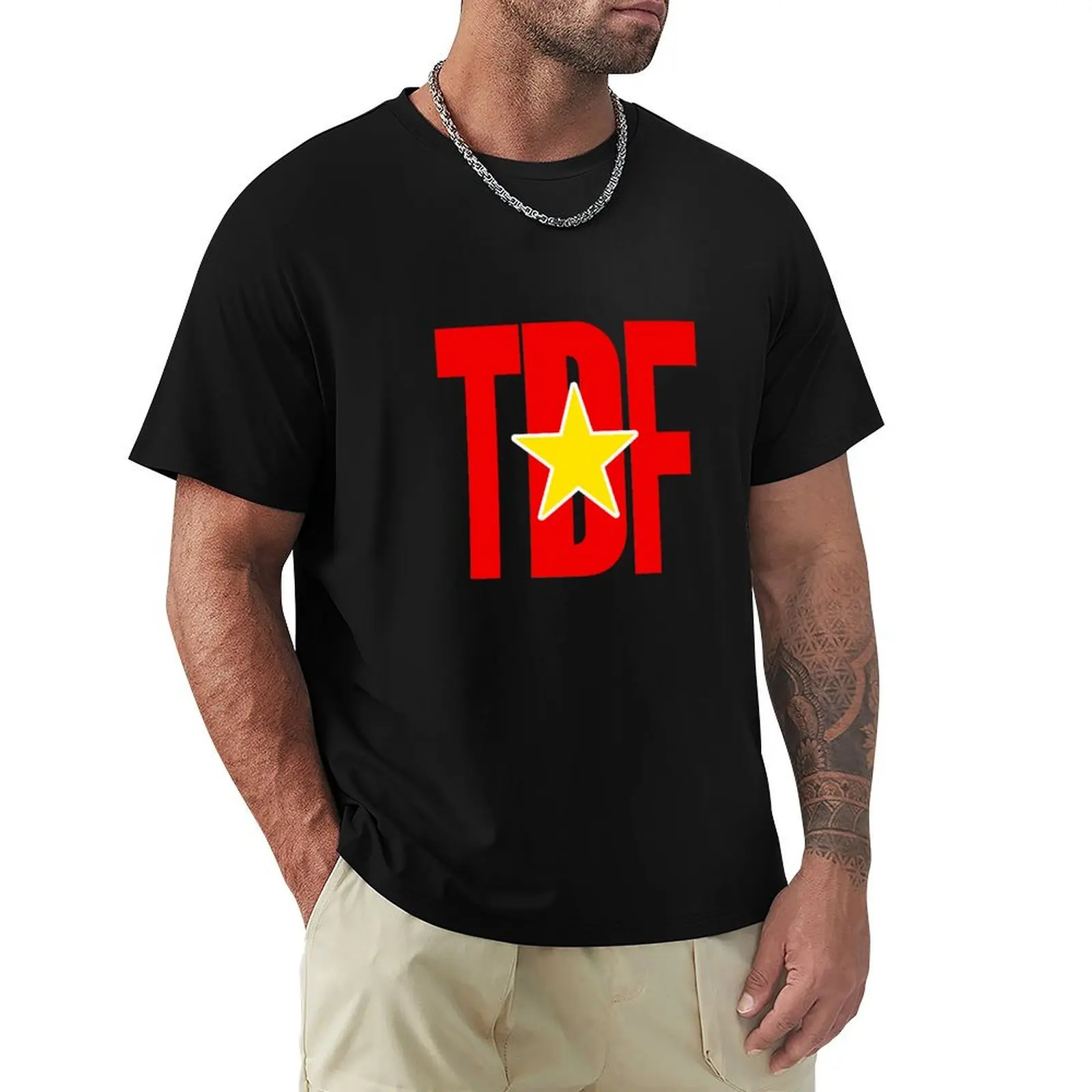 Логотип Tigray Defense Force - футболка из ТДФ милая одежда рубашки с рисунком большие