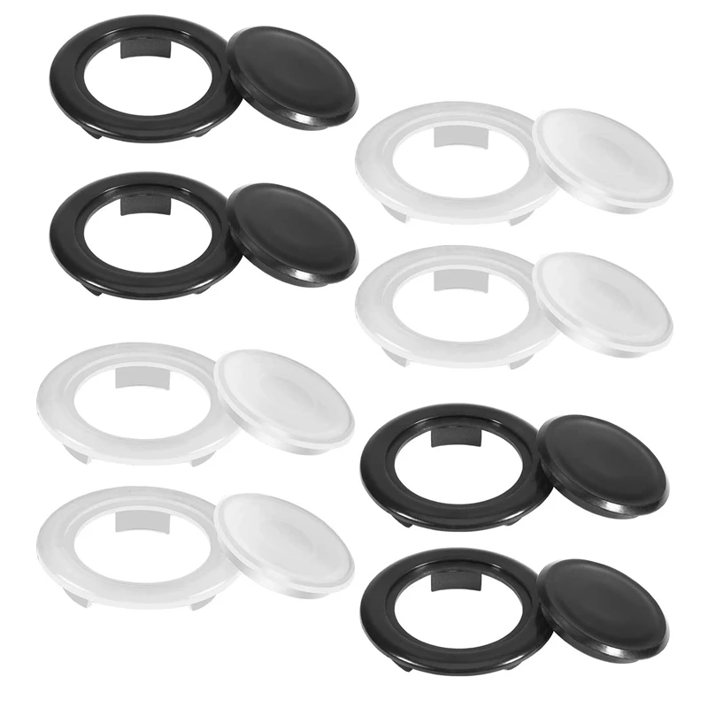 

8 Pack 2 Inch Table Umbrella Hole Ring And Cap Set For Outdoor Patio Garden Beach Table Umbrella Plug Standard Size