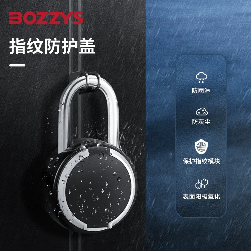 BOZZYS умный замок с отпечатками пальцев бытовой водонепроницаемый TUYA граффити