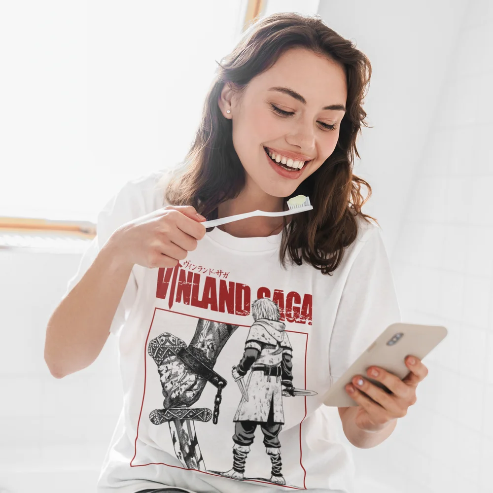 Vinland футболка из аниме Сага