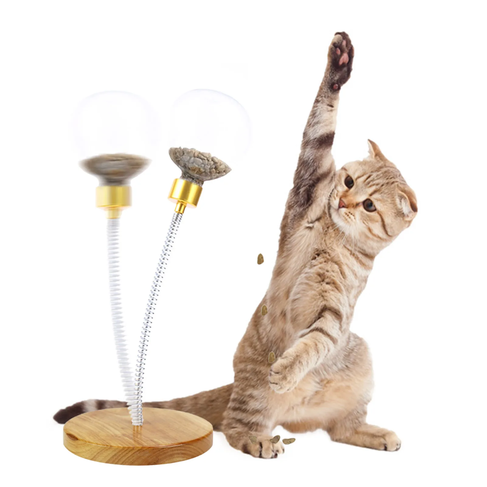 

Cat Leaking Toy Interactive Automatic Cat Feeders For Boredom Perfect Alternative To Slow Feeder Cat Bowls To Improve Pets