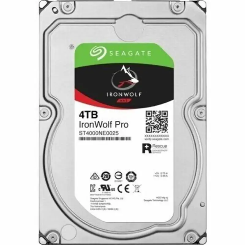 

FOR Seagate 4TB IronWolf Pro Enterprise HDD, 7200 RPM ST4000NE0025 SATA III HDD