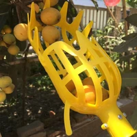 garden basket fruit picker head multi color plastic fruit picking tool catcher agricultural bayberry jujube picking supplies