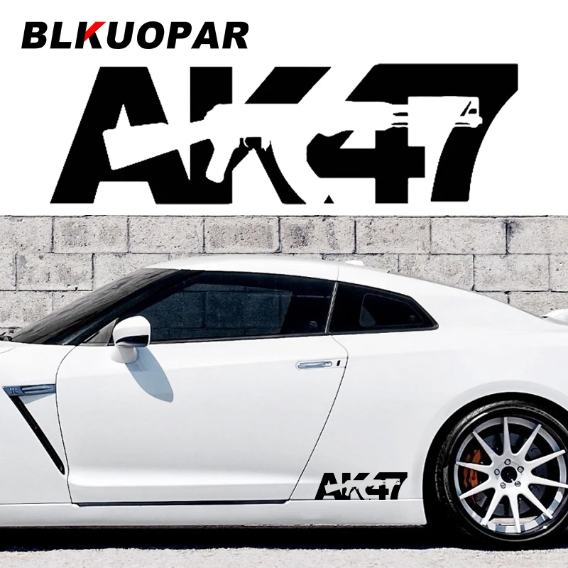 BLKUOPAR AK47 Автомобильная наклейка Водонепроницаемая оригинальная фотография