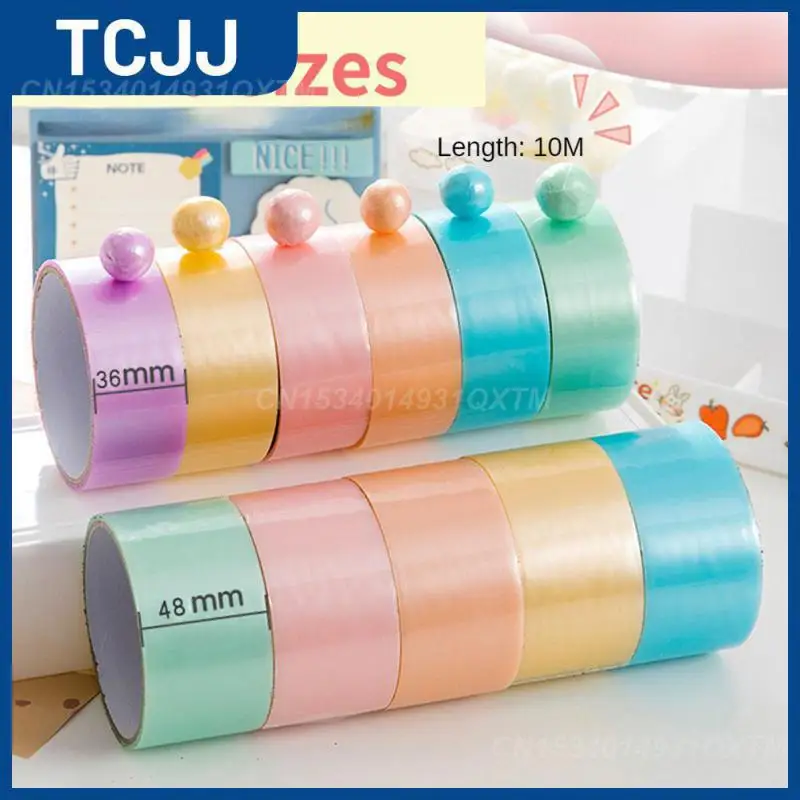

Многоцветная высококлейкая шелковая наклейка, перламутровая водная шариковая лента, клейкая лента, декоративная клейкая, модные конфетные...