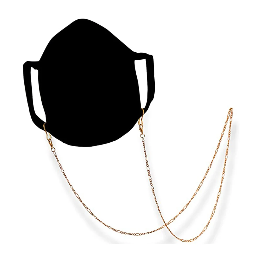 

Face Cover Holder Copper Chain Strap Stylish Strap Lanyard Accessories