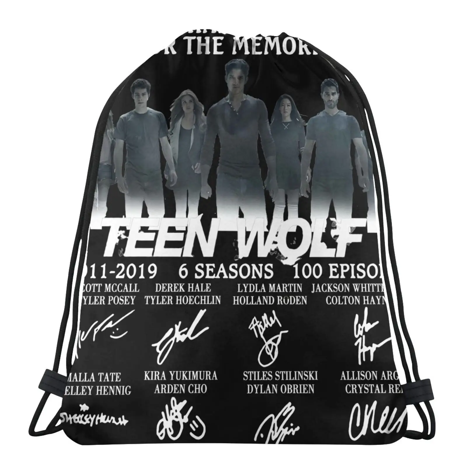 

Freeship Teen Wolf 08Th Anniversary Cast 260 Bags For Men Women Backpack Canvas Bag Bucket Bag Bag Woman Custom Pouch Tote Bag