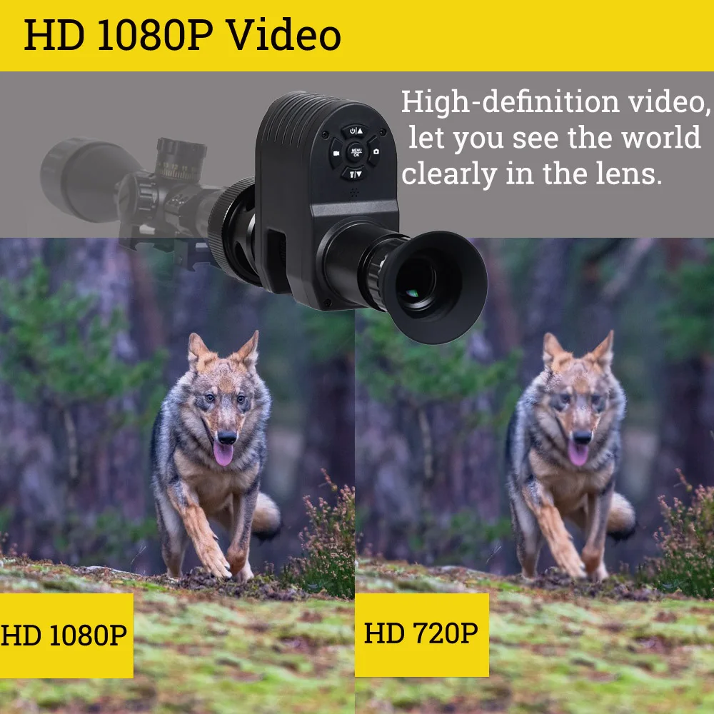 Megaorei 4 HD 1080P интегрированный цифровой прицел ночного видения ИК-прицел