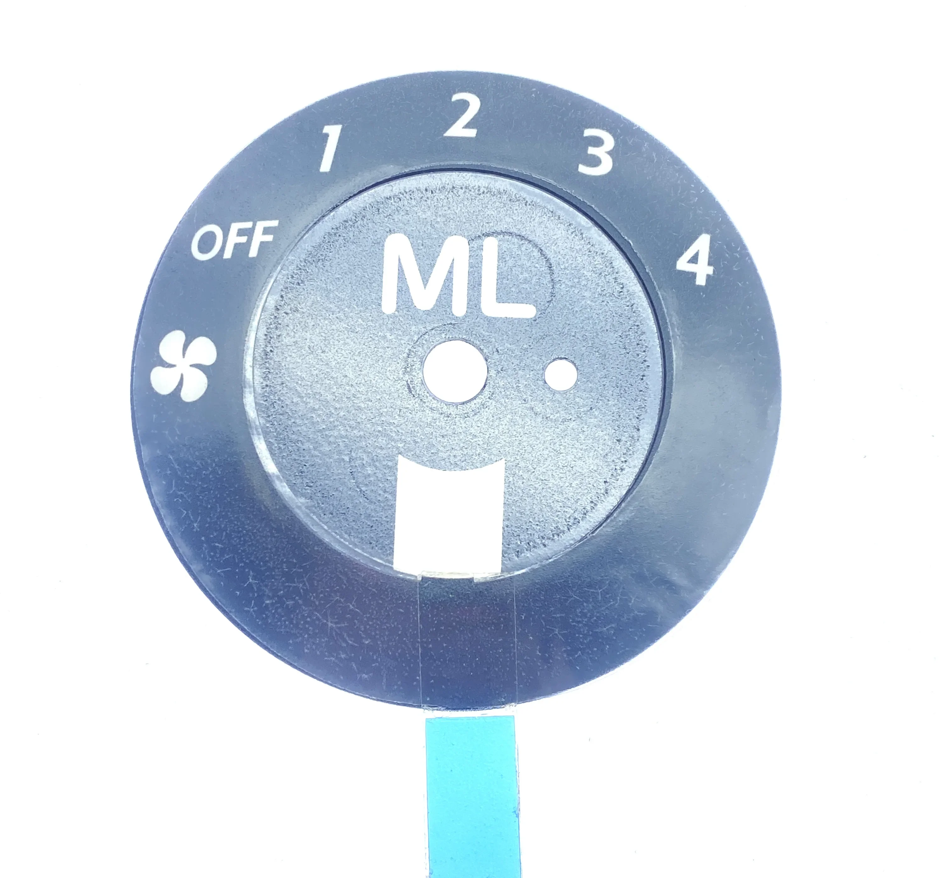 

1 шт. для Honda Sedan Fit 2003-06, вентилятор, ручка кондиционера, накладка на кнопку радио, наклейка, черная