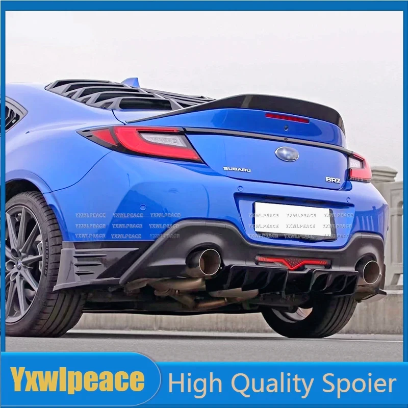 Новый дизайн 2022 для TOYOTA ZA86 GR86 Subaru BRZ спойлер заднее крыло багажника высокое