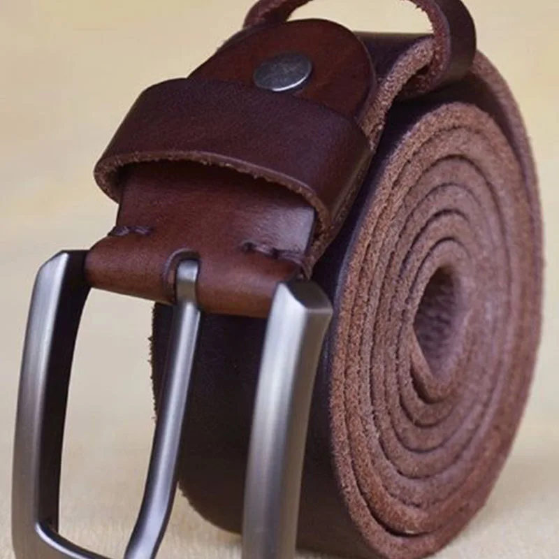 Деловой мужской ремень 2022 новый тренд европейский и американский стиль чистая