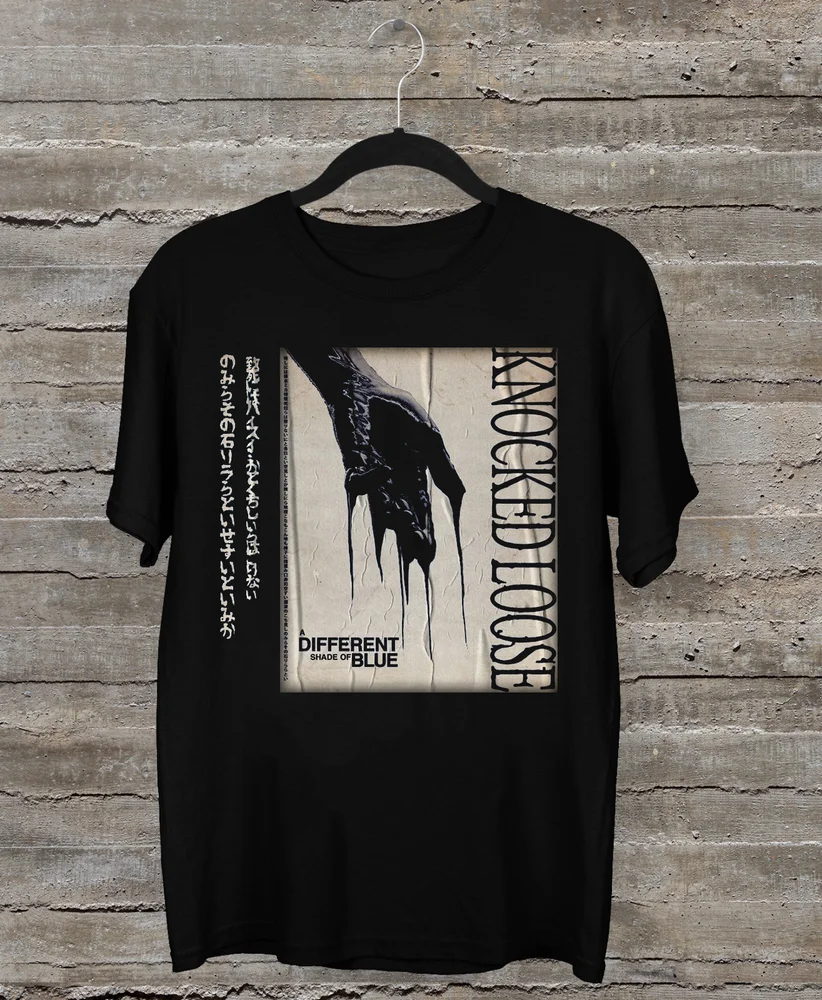 Редкая хлопковая черная футболка унисекс с свободной лентой всех размеров S-5XL