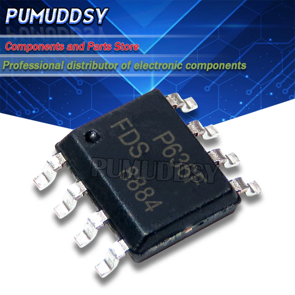 10 шт. FDS8884 8884 MOSFET SOP-8 IC |