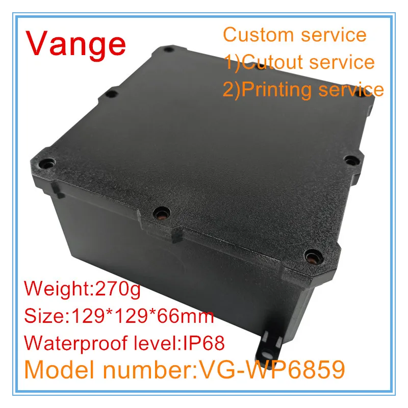 Vange IP68 Водонепроницаемый телефон 129*129*66 мм ПК Пластиковый корпус