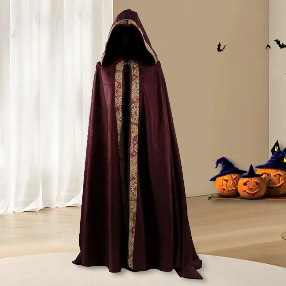 Женский костюм с капюшоном для косплея искусственная кожа накидка контрастных