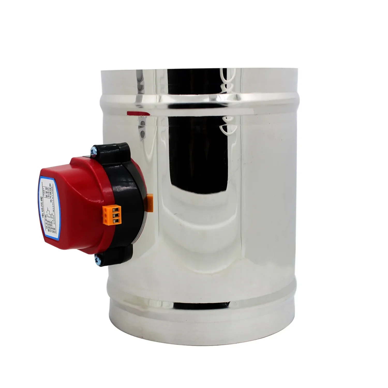 

220 В переменного тока, 24 В постоянного тока, 12 В, электрическая моторизованная заслонка, воздуховод, вентиляционный клапан, диаметр вентиляционной трубки, HVAC, 80–400 мм, 1 шт.