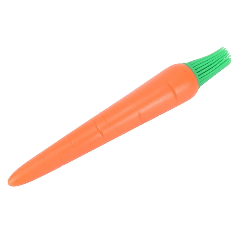 Heat Resistant Barbecue Brush Carrot Silicone Oil Thermosetting Pastry