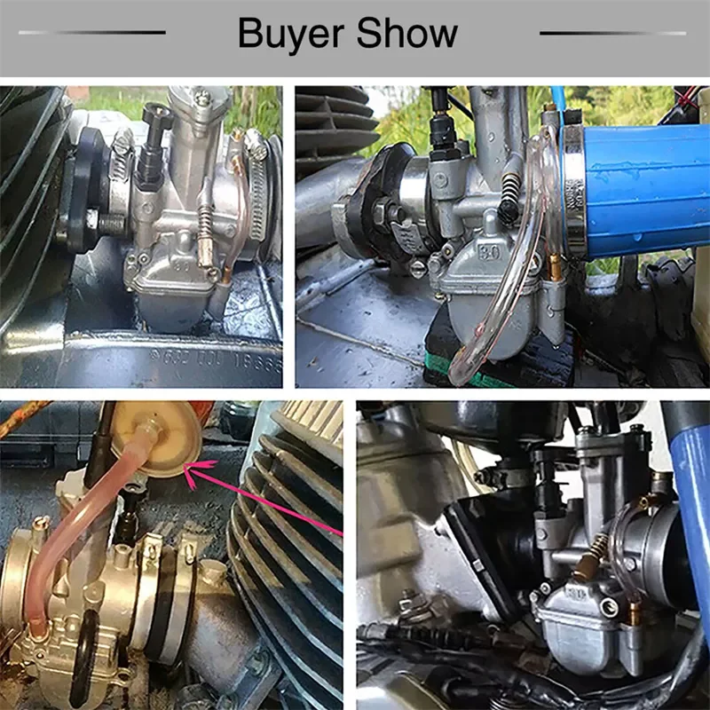 

4T Carburetor For Keihin Koso Oko Motorcycle PWK Carburetor 21 24 26 28 30 32 34mm With Power Jet For Racing Motor Nozzles