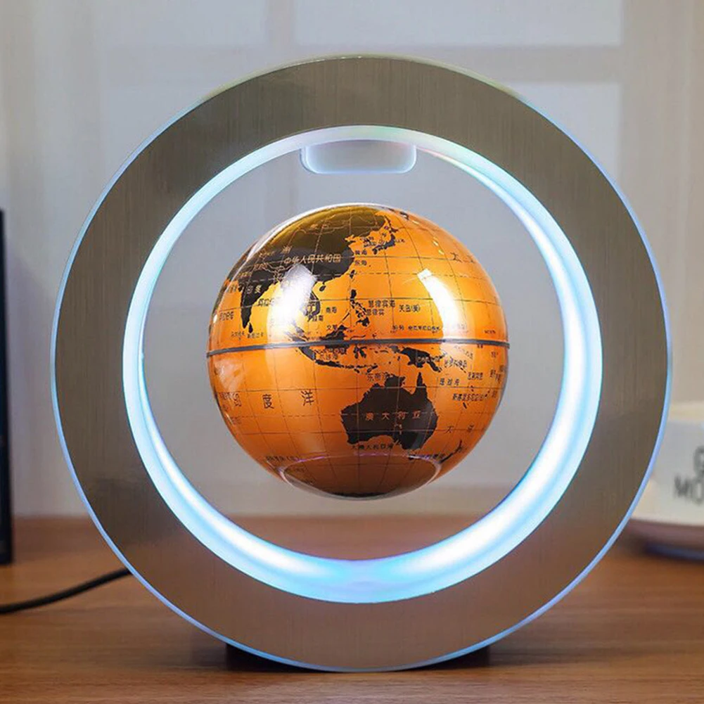 

Floating Globe Auto Rotating Office Desktop Anti-gravity Led Gift Earth Home 4 Inch World Map Magnetic Levitation Illuminated
