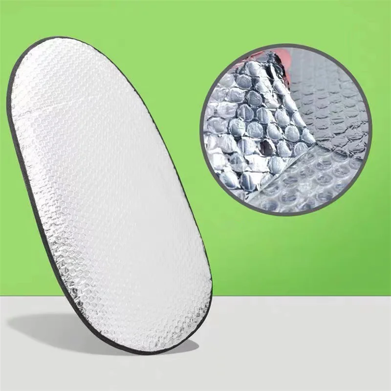 

Electric Vehicle Seat Cushion Sun Proof Thickened Anti Slip Protection Cushion Aluminum Anti Scald Seat Cushion