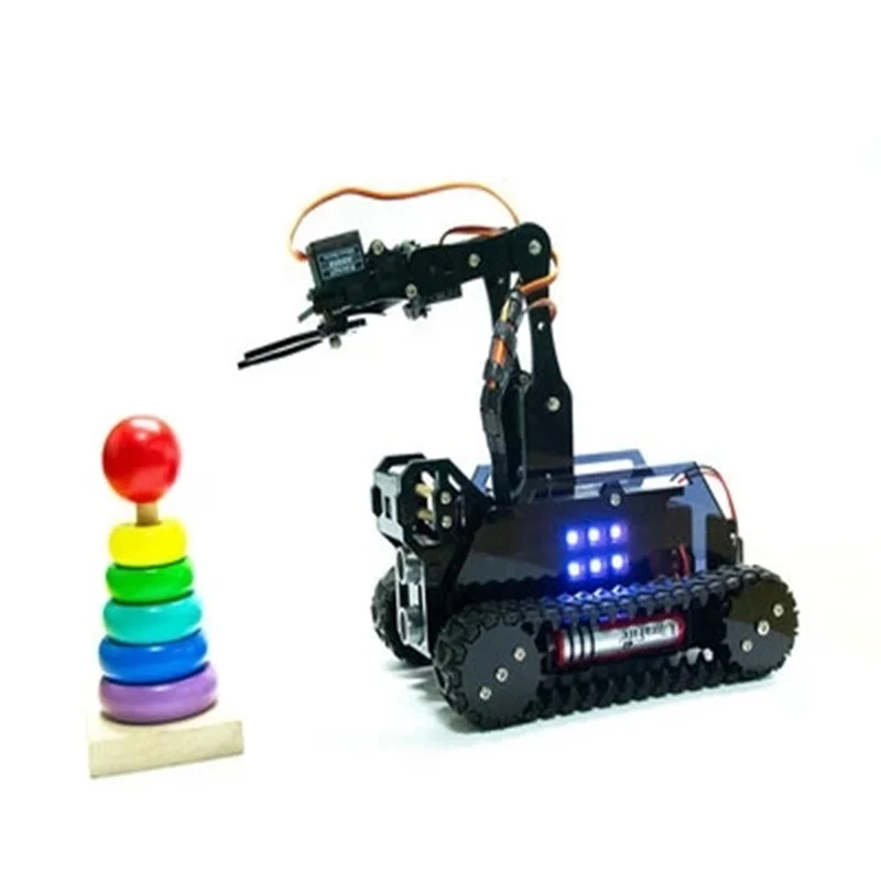 Raspberry PI 4 Generation 4B/3B Robot Tank WiFi Camera AI Video Machine Robo