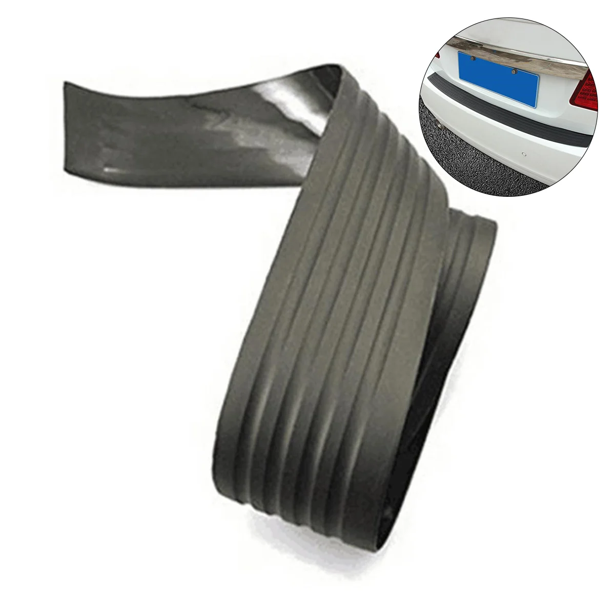 

90 X78cm Bumper Protector Trim Car Anti-collision Rubber Anti-scratch Protetor